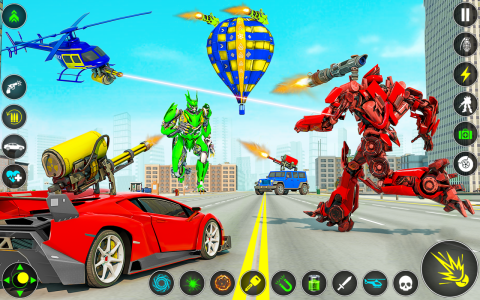 اسکرین شات 7 بازی Multi Robot Car Transform Game