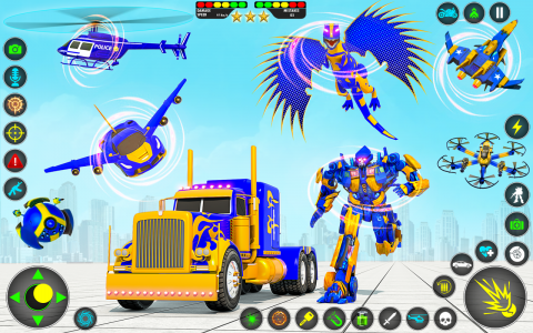 اسکرین شات بازی Multi Robot Car Transform Game 6