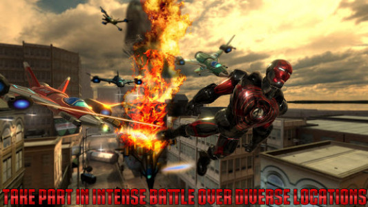 اسکرین شات بازی Ultimate Superhero Flying Iron City Rescue Mission 3