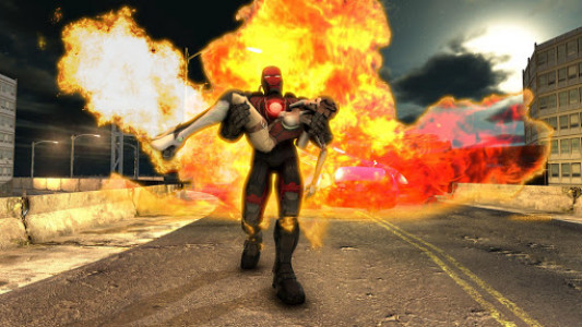 اسکرین شات بازی Ultimate Superhero Flying Iron City Rescue Mission 7