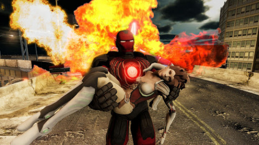 اسکرین شات بازی Ultimate Superhero Flying Iron City Rescue Mission 8