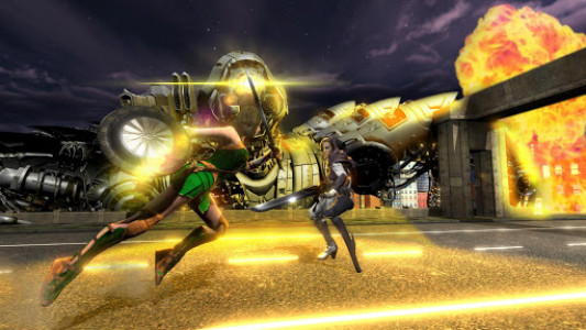 اسکرین شات بازی Grand Injustice Superheroes League Fighting Game 2
