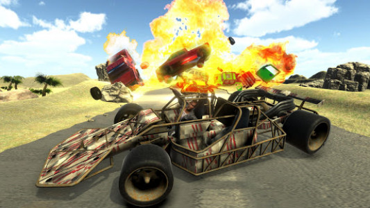 اسکرین شات بازی 100+ Car Crash : Speed Stunt Super Car Crash drive 1