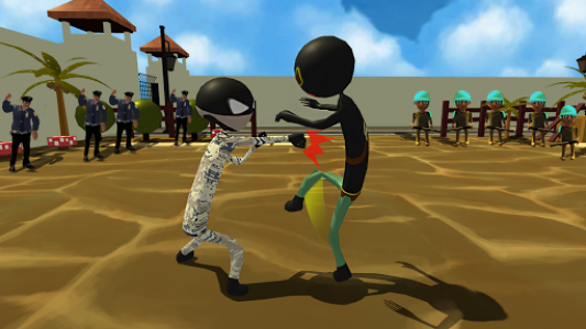 اسکرین شات بازی Stickman Neon Ninja Shadow - Fighting Game 2020 8