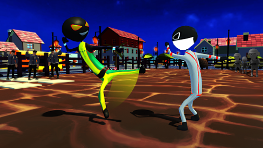 اسکرین شات بازی Stickman Neon Ninja Shadow - Fighting Game 2020 1