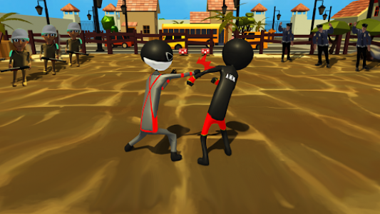 اسکرین شات بازی Stickman Neon Ninja Shadow - Fighting Game 2020 3