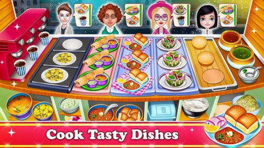 اسکرین شات بازی Desi Food : Chef's Masala Game 1
