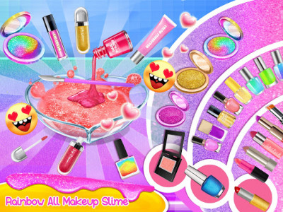 اسکرین شات بازی Makeup Slime - Fluffy Rainbow Slime Simulator 7