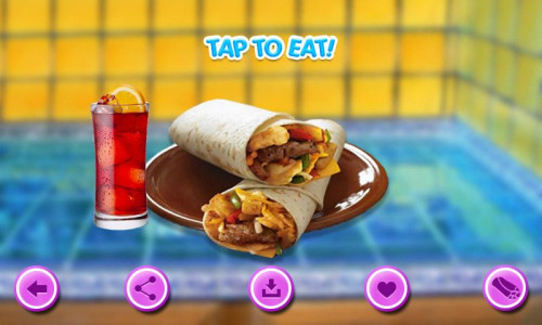 اسکرین شات بازی Burrito Maker 4