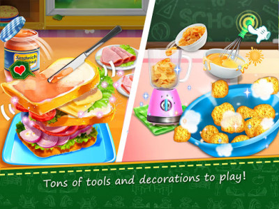 اسکرین شات بازی School Lunch Food Maker 2: Free Cooking Games 7