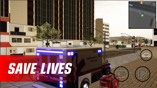 اسکرین شات بازی Ambulance simulator city car 7