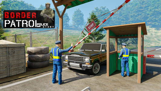 اسکرین شات 1 بازی Border Patrol Police Story
