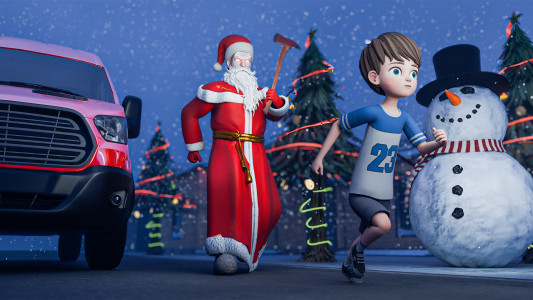 اسکرین شات 1 بازی Scary Santa Game - Horror Game