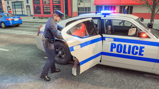 اسکرین شات 2 بازی Police Simulator Job Cop Game