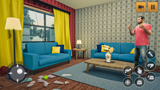 اسکرین شات 1 بازی Scary Neighbor Pranks Playtime