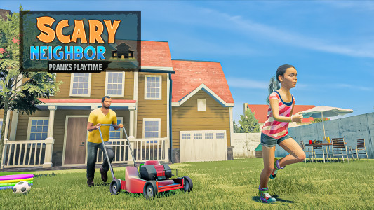 اسکرین شات 5 بازی Scary Neighbor Pranks Playtime
