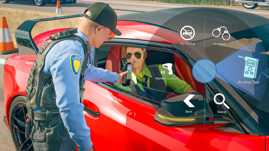 اسکرین شات بازی Traffic Cop Simulator Police 3