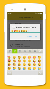 اسکرین شات برنامه Emoji Keyboard 6 4