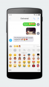 اسکرین شات برنامه Emoji Keyboard 7 - Cute Sticke 2