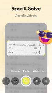 اسکرین شات 2 برنامه UpStudy - Camera Math Solver