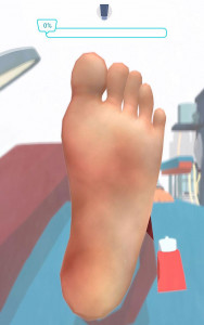 اسکرین شات بازی Foot Clinic - ASMR Feet Care 4