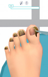 اسکرین شات بازی Foot Clinic - ASMR Feet Care 3