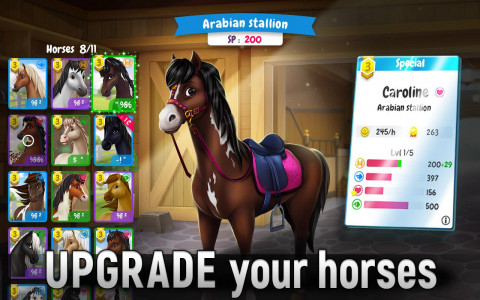 اسکرین شات بازی Horse Legends: Epic Ride Game 1