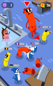 اسکرین شات بازی Sausage Wars.io 1