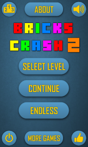 اسکرین شات بازی Bricks Crash 2 Free 1