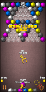 اسکرین شات 1 بازی Magnetic Balls HD : Puzzle