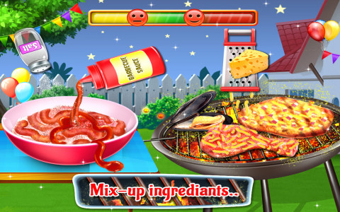 اسکرین شات بازی Backyard BBQ Grill Party 2