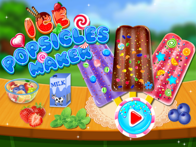 اسکرین شات بازی Ice Popsicles Maker - Summer Frozen Food Maker 1