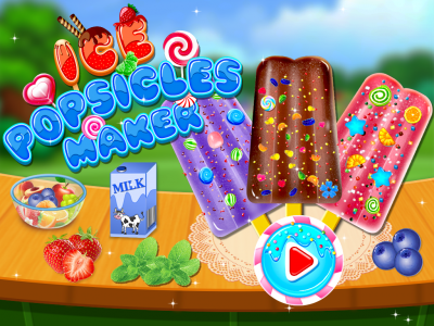 اسکرین شات 1 بازی Ice Popsicles Maker