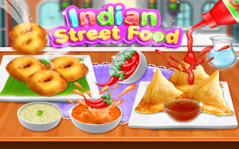 اسکرین شات بازی Indian Street Food - Cooking Game 5