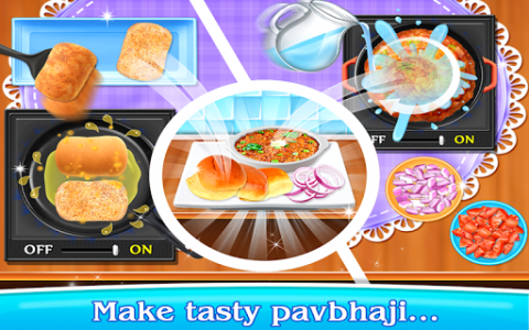 اسکرین شات بازی Indian Street Food - Cooking Game 6