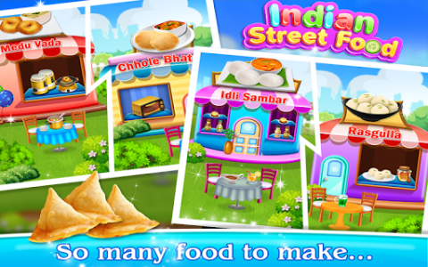اسکرین شات بازی Indian Street Food - Cooking Game 4