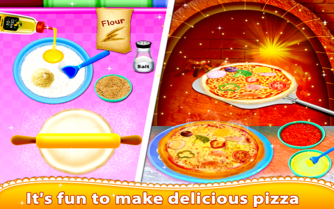 اسکرین شات بازی Italian Food Chef Cook Pizza 2