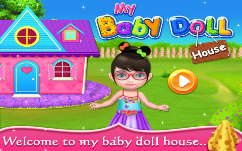 اسکرین شات بازی My Baby Doll House Cleaning 1
