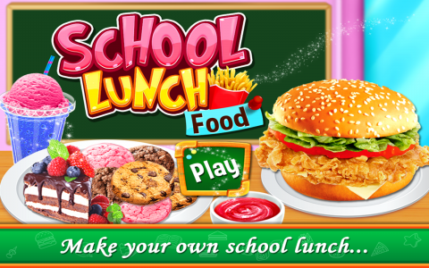 اسکرین شات بازی School Lunch Food Maker 2 1