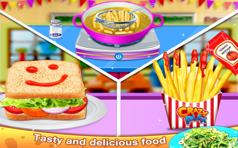 اسکرین شات بازی School Lunchbox Food Maker 4