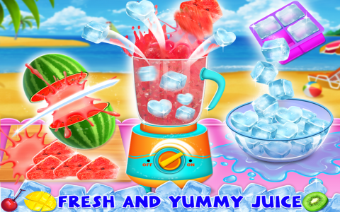 اسکرین شات بازی Summer Fruit Juice Festival 3