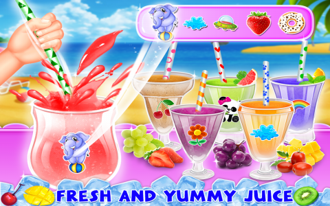 اسکرین شات بازی Summer Fruit Juice Festival 4