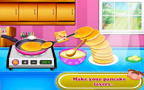 اسکرین شات بازی Sweet Pancake Maker Game 2