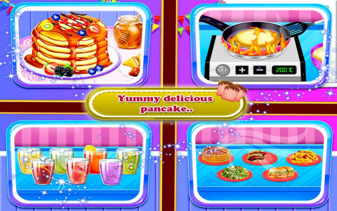 اسکرین شات بازی Sweet Pancake Maker Game 3
