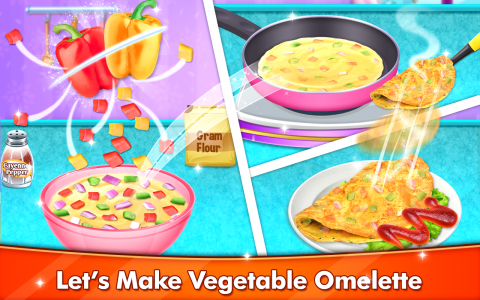 اسکرین شات بازی Vegan Food Cooking Game 3