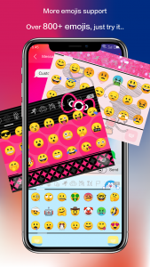 اسکرین شات برنامه Emoji Keyboard - CrazyCorn 5