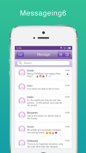 اسکرین شات برنامه Messaging+ SMS, MMS Free 2