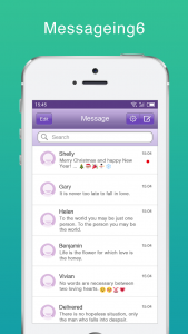 اسکرین شات برنامه Messaging+ 6 SMS, MMS 2
