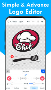 اسکرین شات برنامه Logo Maker and Logo Creator 6