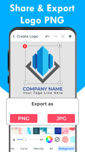 اسکرین شات برنامه Logo Maker and Logo Creator 5